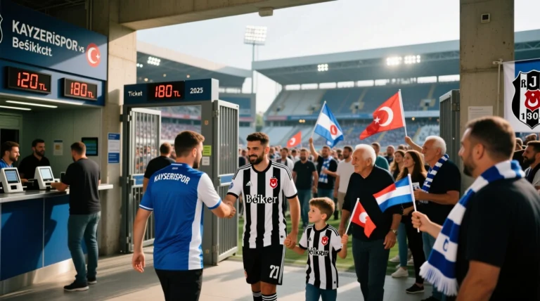 Kayserispor Beşiktaş Maçı 2025 Bilet Fiyatları Açıklandı