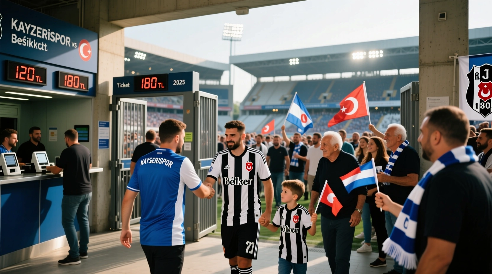 Kayserispor Beşiktaş Maçı 2025 Bilet Fiyatları Açıklandı