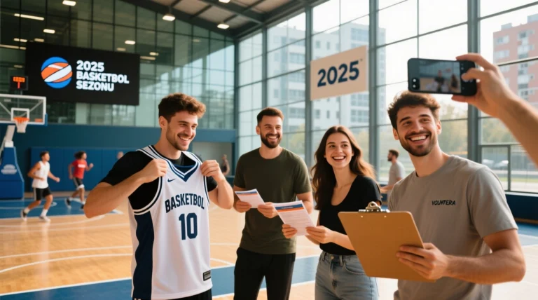2025-2026 Sezonu Basketbol Gönüllülük Başvuruları Başladı
