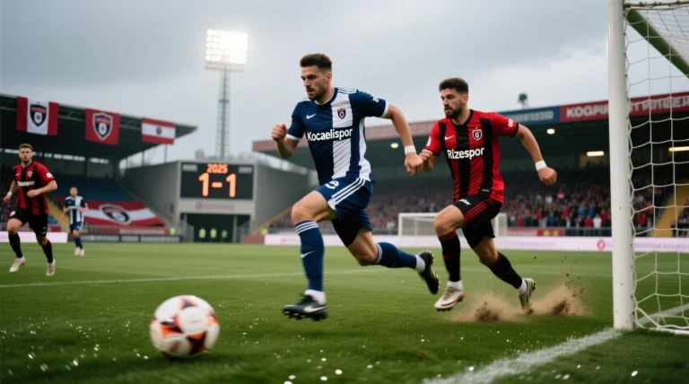 Kocaelispor Rizespor 2025 Maçı Canlı Mac Izle Analiz ve Tahmini