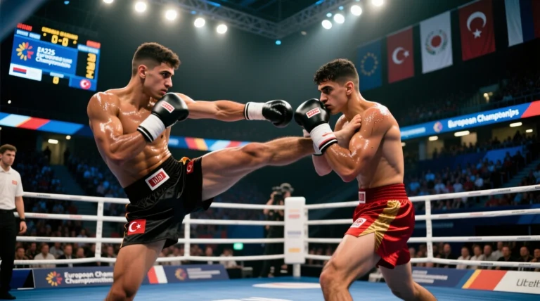 2025 Avrupa Şampiyonasında Muaythai Kardeşlerimiz