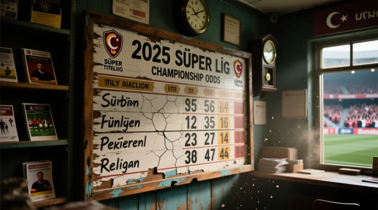 2025 Süper Lig Şampiyonluk Oranları Açıklandı