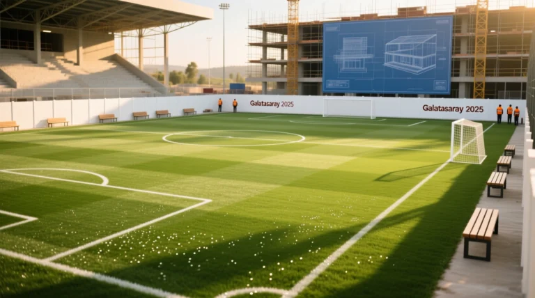 Galatasaray 2025'te Kendi Çim Sahasını Üretecek