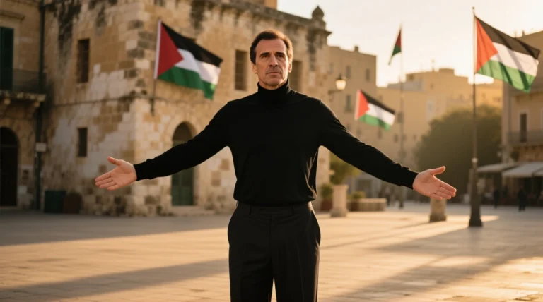 Eric Cantona Filistin formasıyla dayanışma 2025