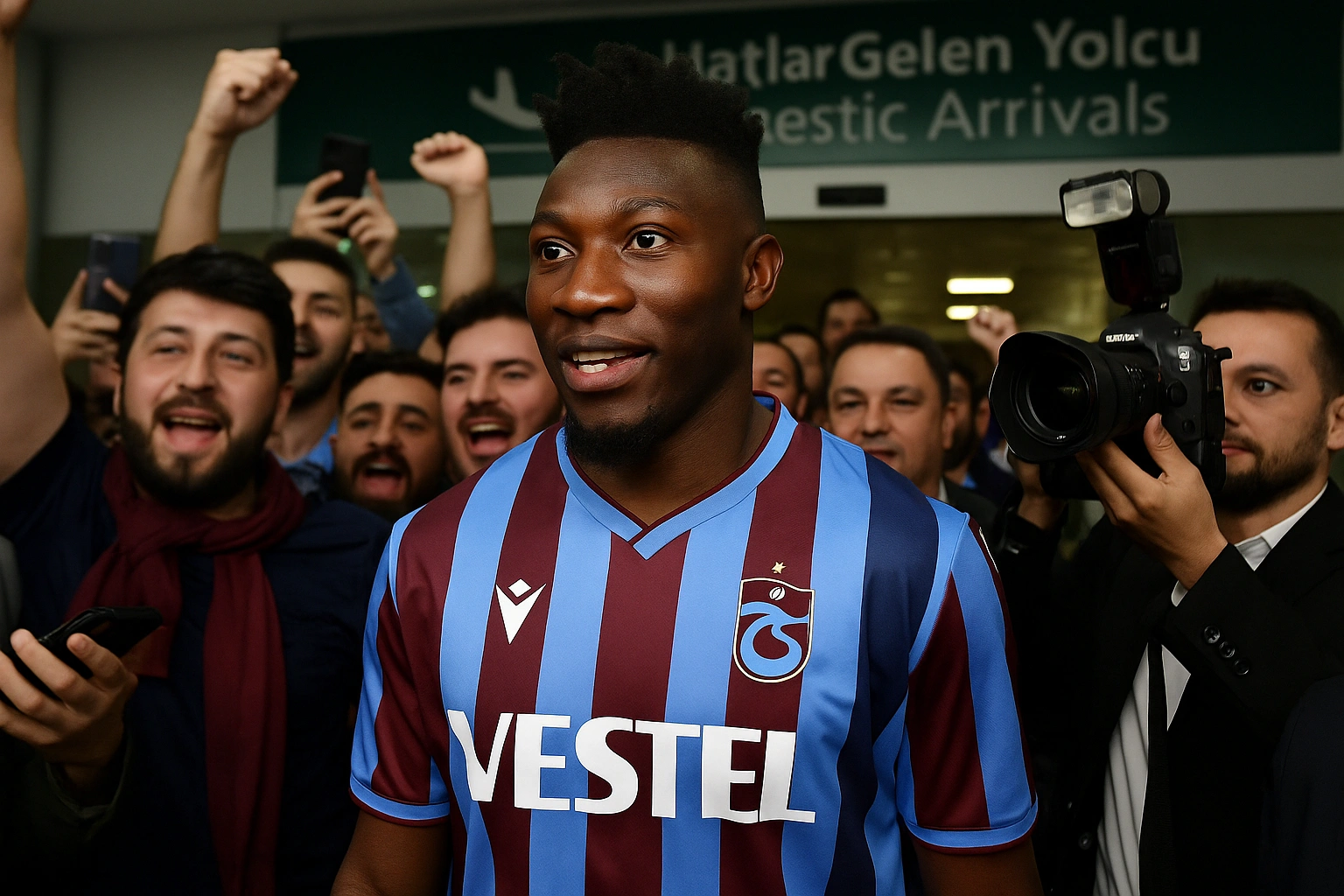 Andre Onana “2025 Fenerbahçe Maçına Trabzon'da Hazırım”