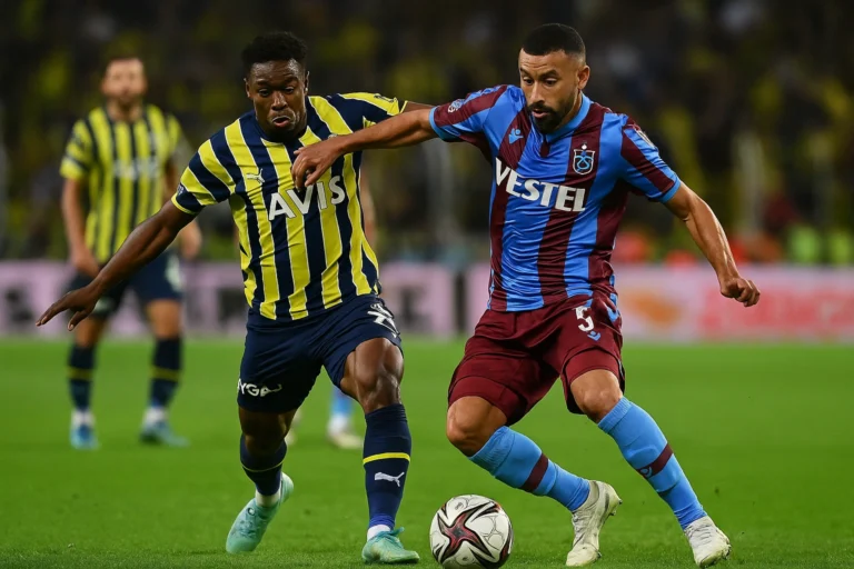 Fenerbahçe ve Trabzonspor maçının analizi ve tahmini 2025
