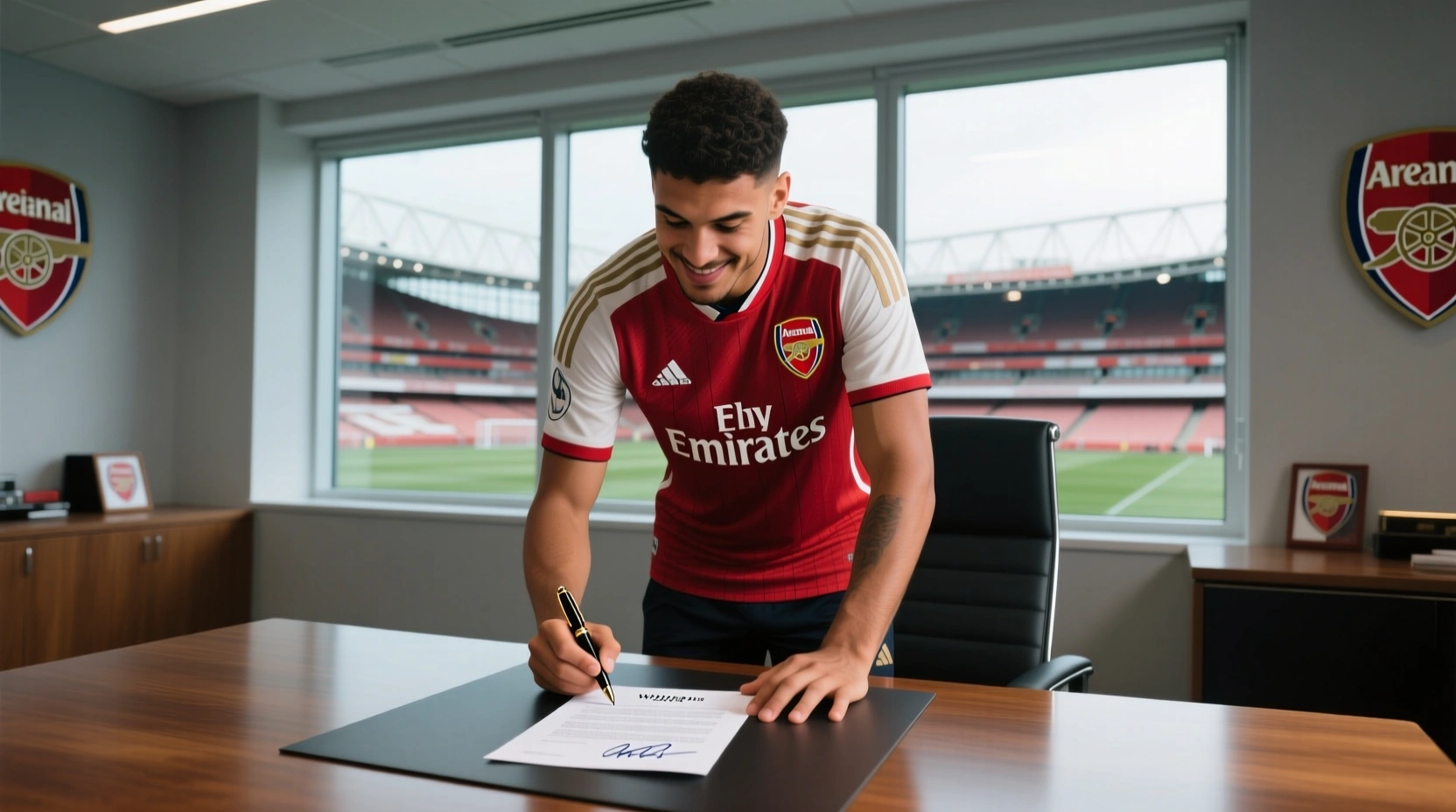 Arsenal William Saliba ile yeni sözleşme yaptı 2025