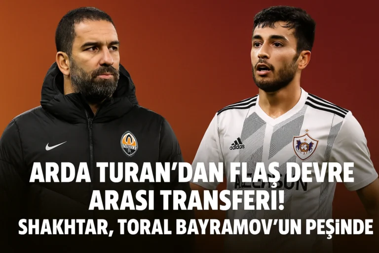 Arda Turan’dan flaş transfer hamlesi! Eyüpspor’a gelmeyen yıldız Shakhtar yolunda