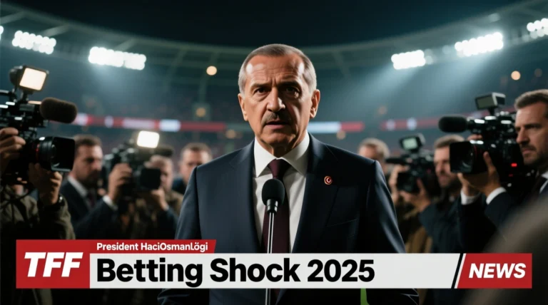 TFF Başkanı Hacıosmanoğlu’ndan Bahis Şoku 2025