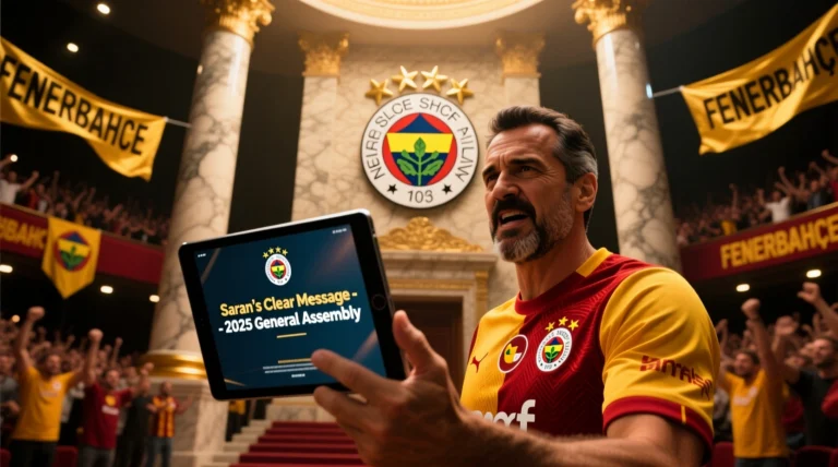Fenerbahçe 2025 genel kurulunda Saran’dan net mesajla