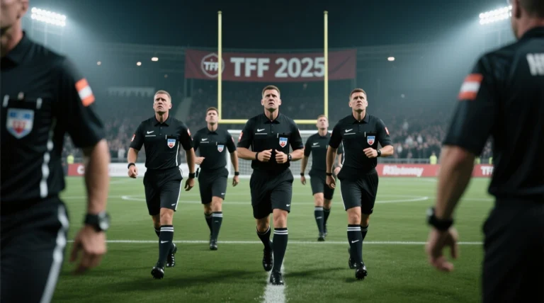 TFF 2025 maçlara hakemleri atamadı hakemler sahaya gitti ama...