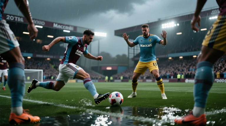 Aston Villa Maccabi 2025 maçında gergin bekleyiş