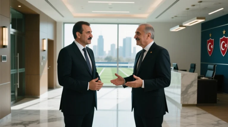Göksel Gümüşdağ TFF Başkanı ile 2025 buluşması