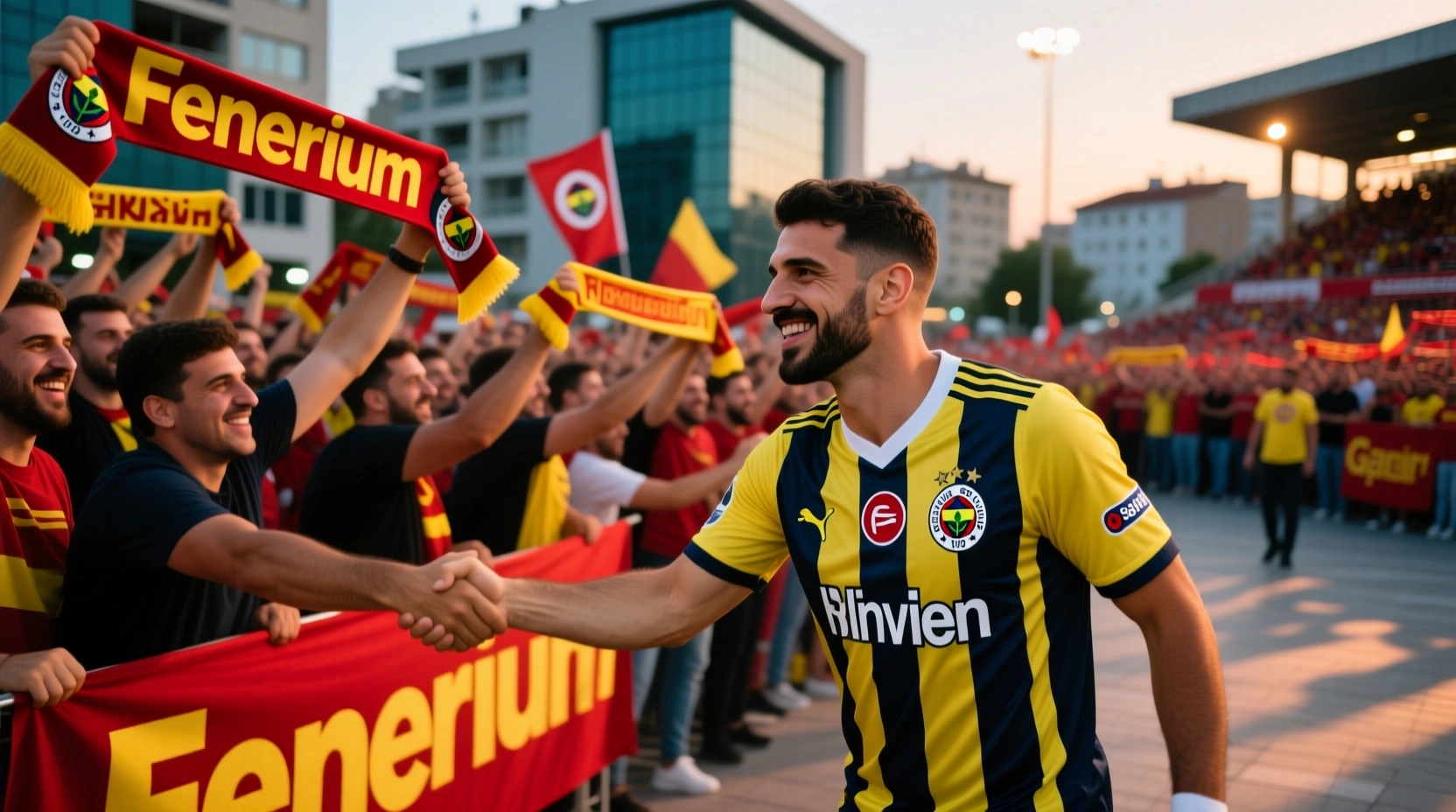 Sadettin Saran Gaziantep'te Fenerium Taraftarıyla Buluştu