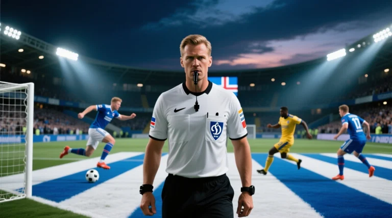 Samsunspor Dinamo Kiev maçının hakemi Ivar Kristjansson