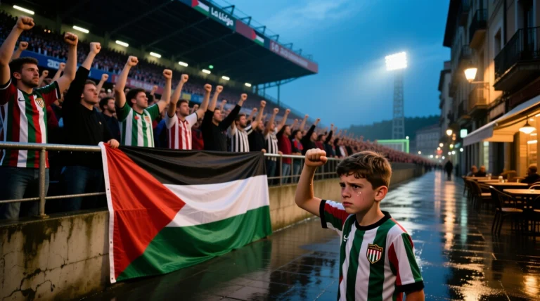 2025 La Liga Bask takımlarının Filistin protestosu