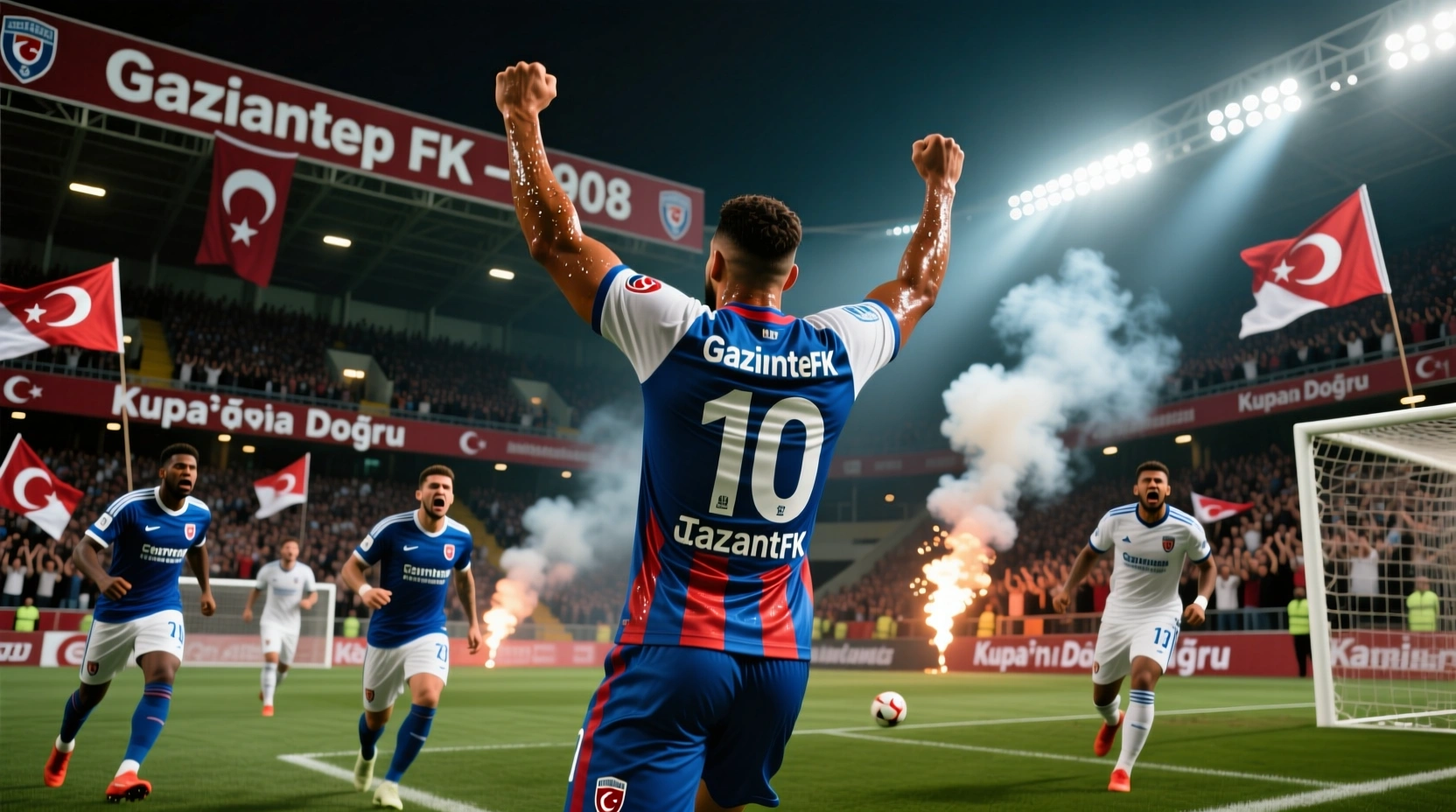 Gaziantep FK Türkiye Kupası’nda bir üst tura çıktı