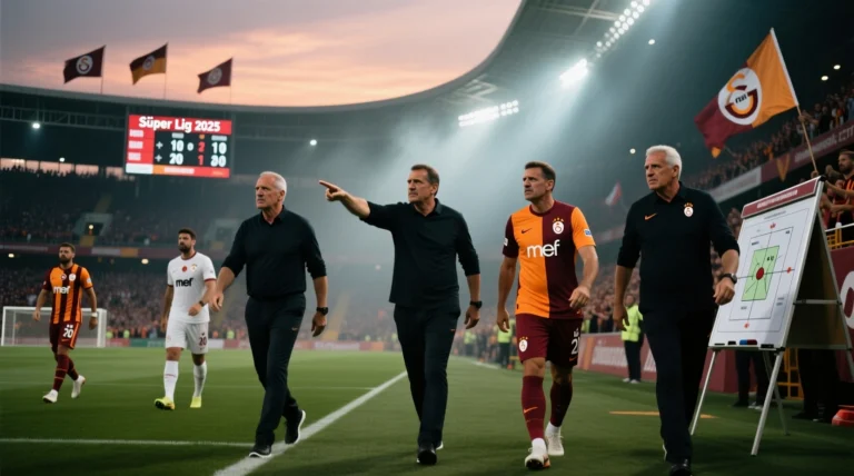 Süper Lig 2025 ilk 8 haftada 5 hoca değişikliği