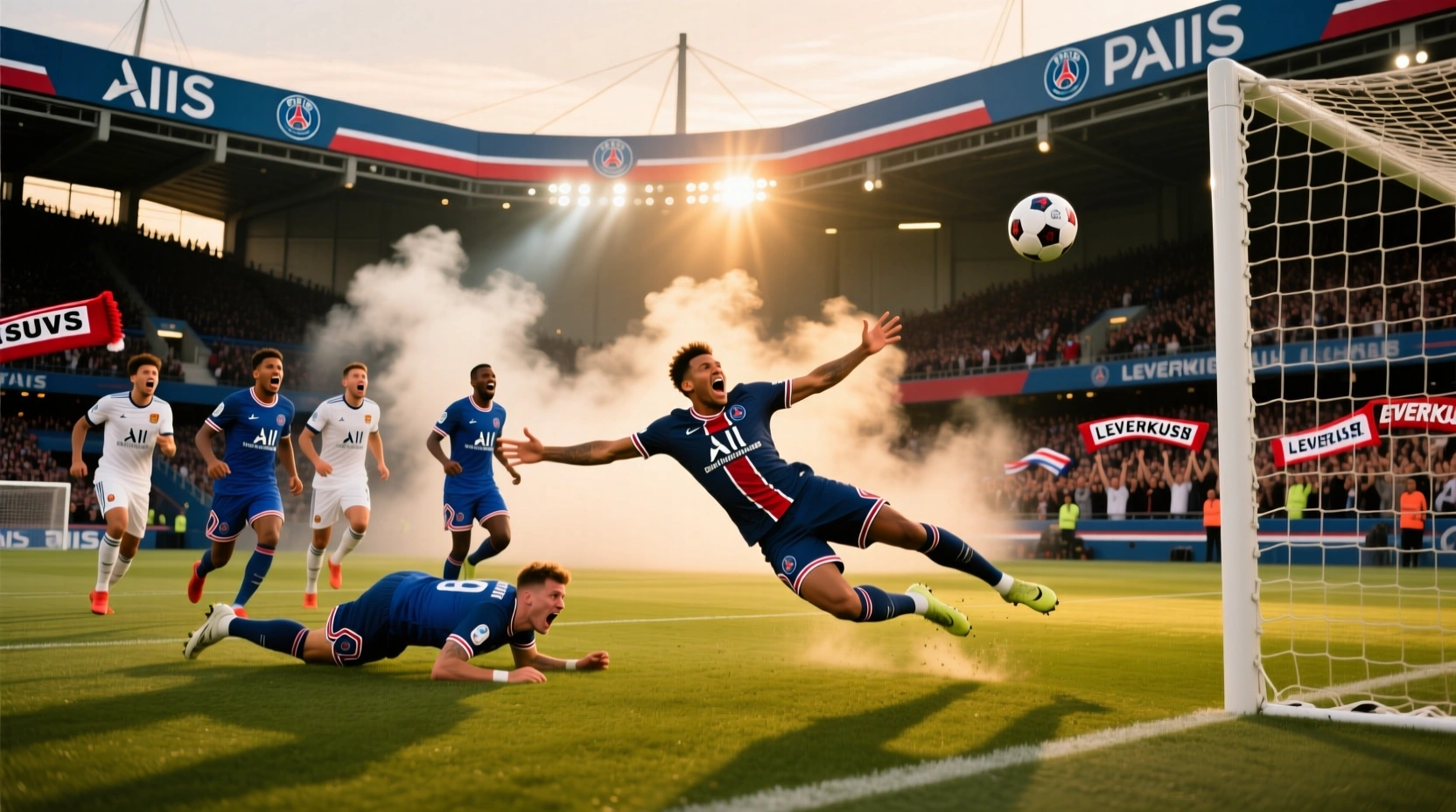 PSG Leverkusen’i 7-2 mağlup etti