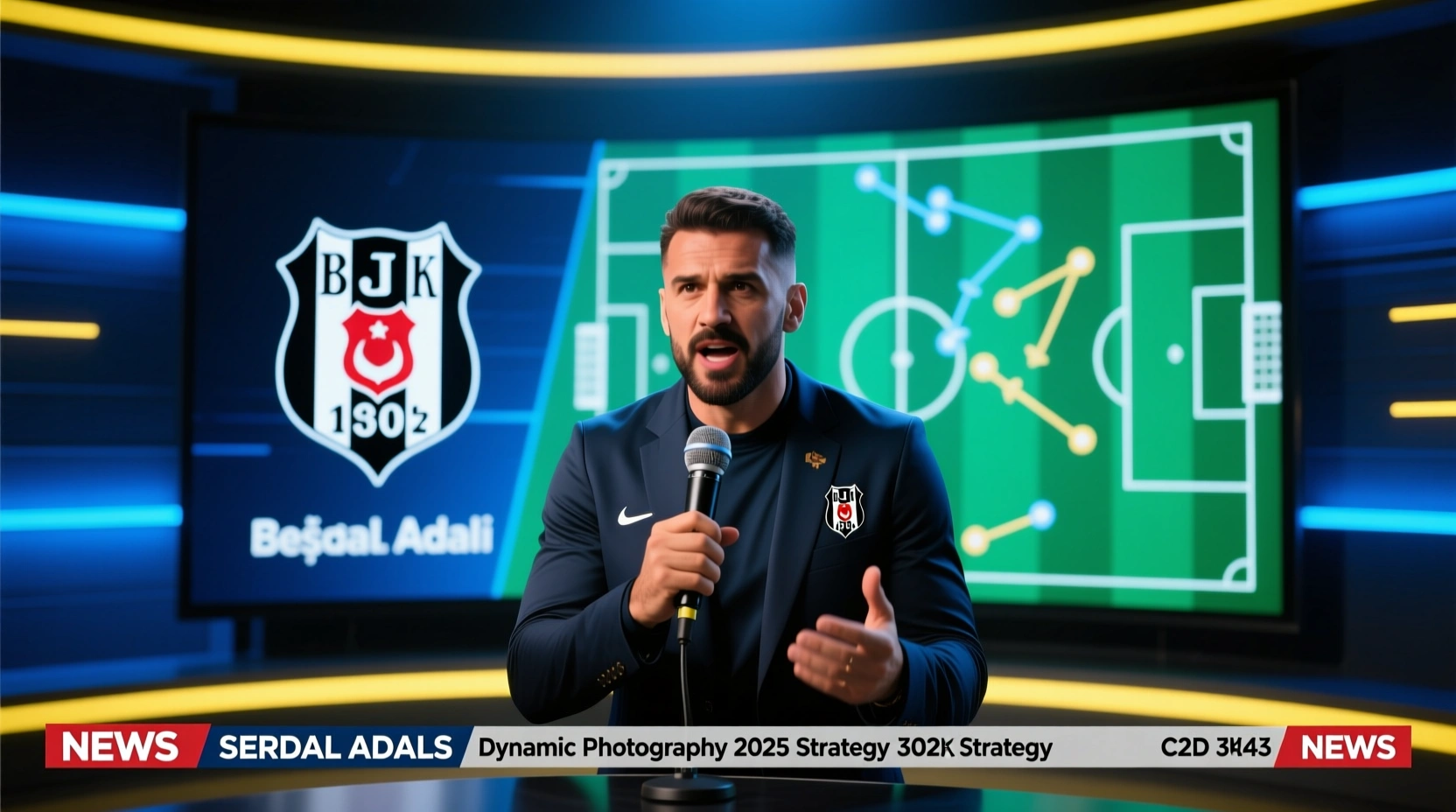 Serdal Adalı canlı yayında Beşiktaş planlarını anlattı 2025