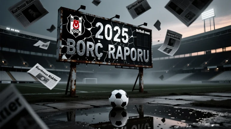 Siyah Beyaz tablo: Beşiktaş’ın 2025 borç raporu