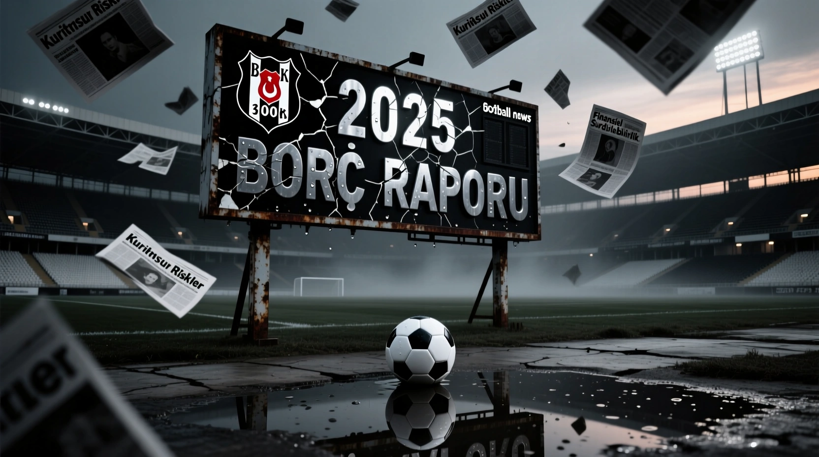 Siyah Beyaz tablo: Beşiktaş’ın 2025 borç raporu