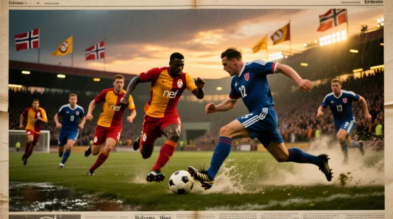 Galatasaray ve Norveç ekiplerine karşı tarihi