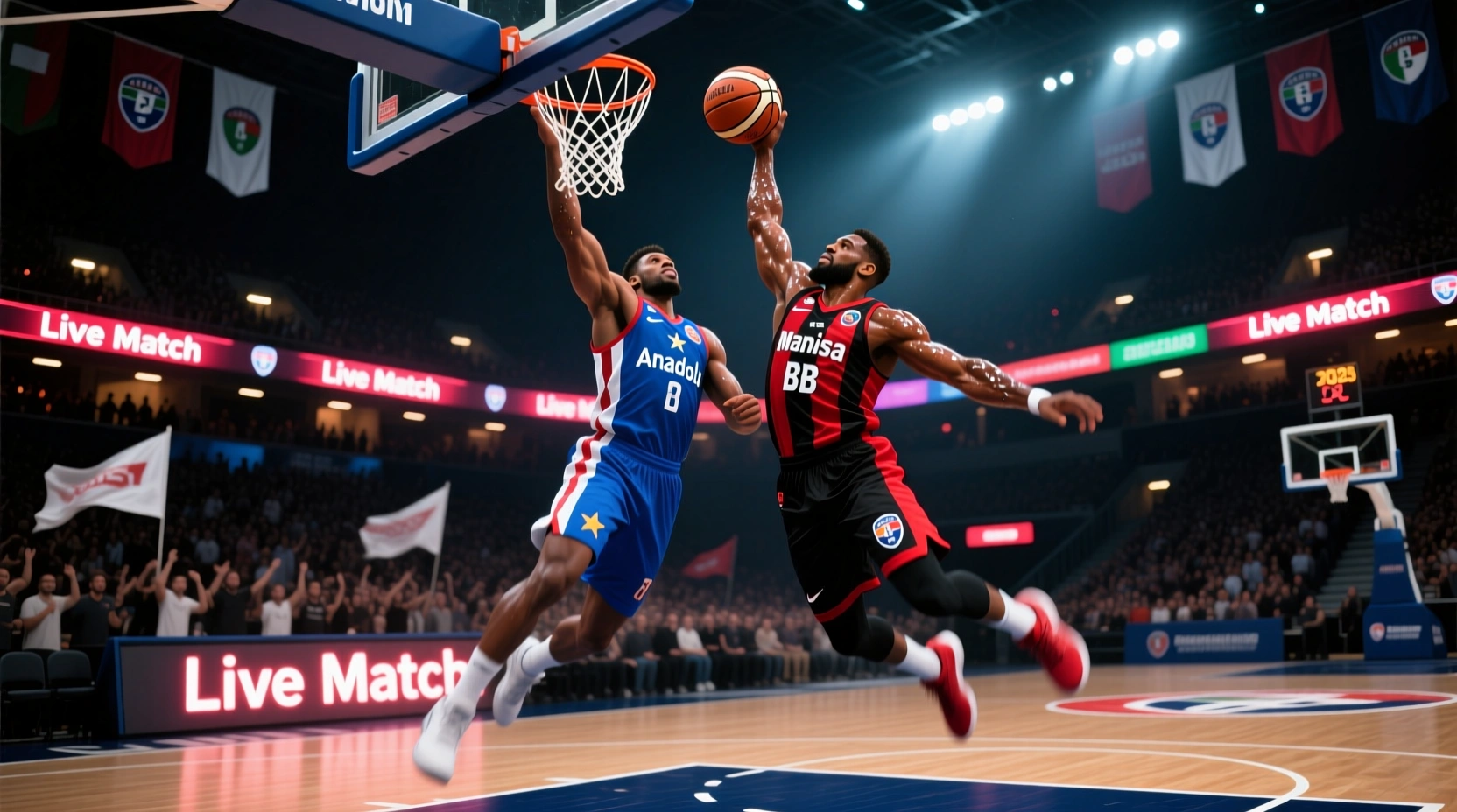 Anadolu Efes Manisa BB 2025 Canli mac izle tahmini