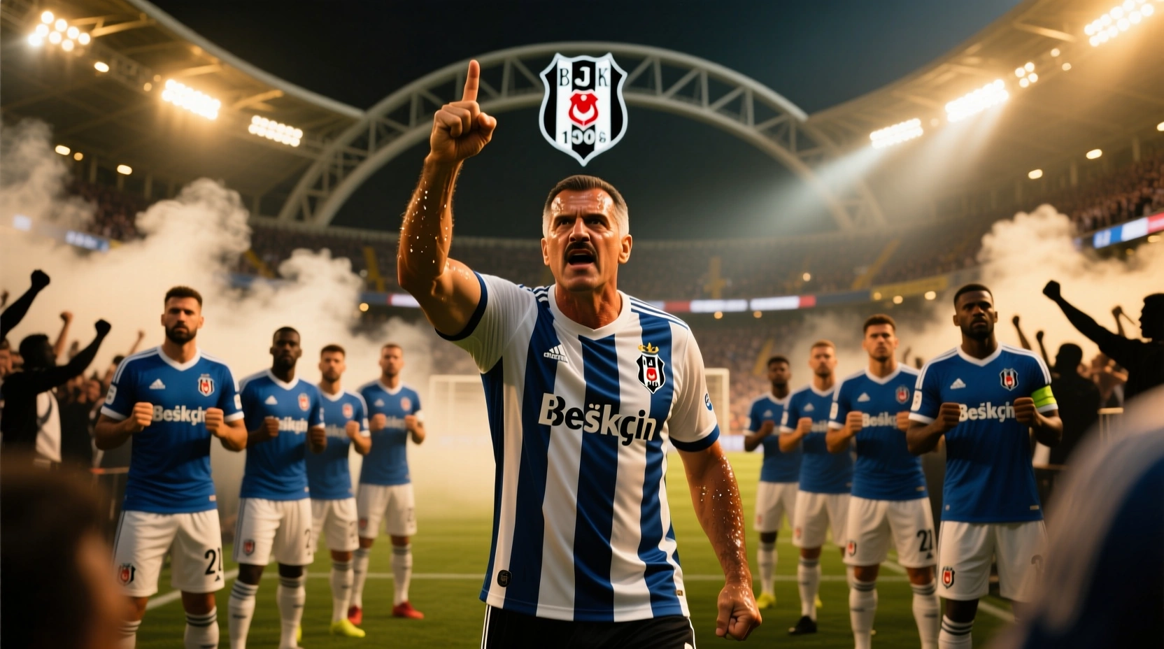 Sergen Yalçın derbi öncesi Beşiktaş’ı motive etti