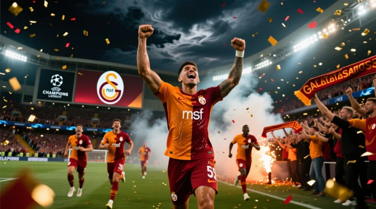 Galatasaray Şampiyonlar Ligi’nde 6 Puanı Garantiledi