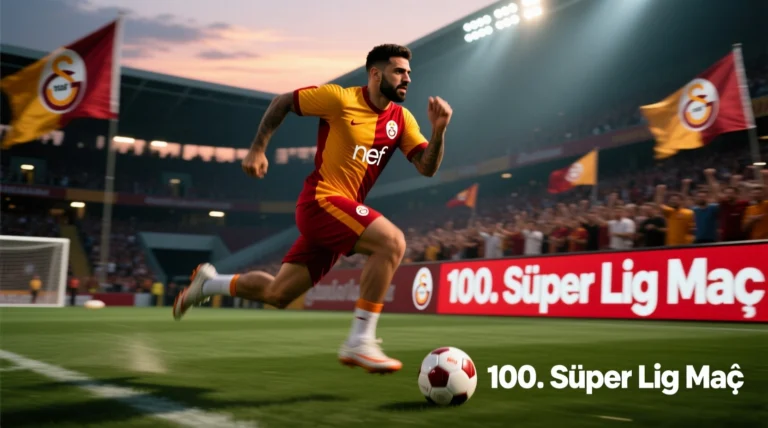 Abdülkerim Bardakcı Galatasaray ile 100. Süper Lig Maçına Hazırlanıyor