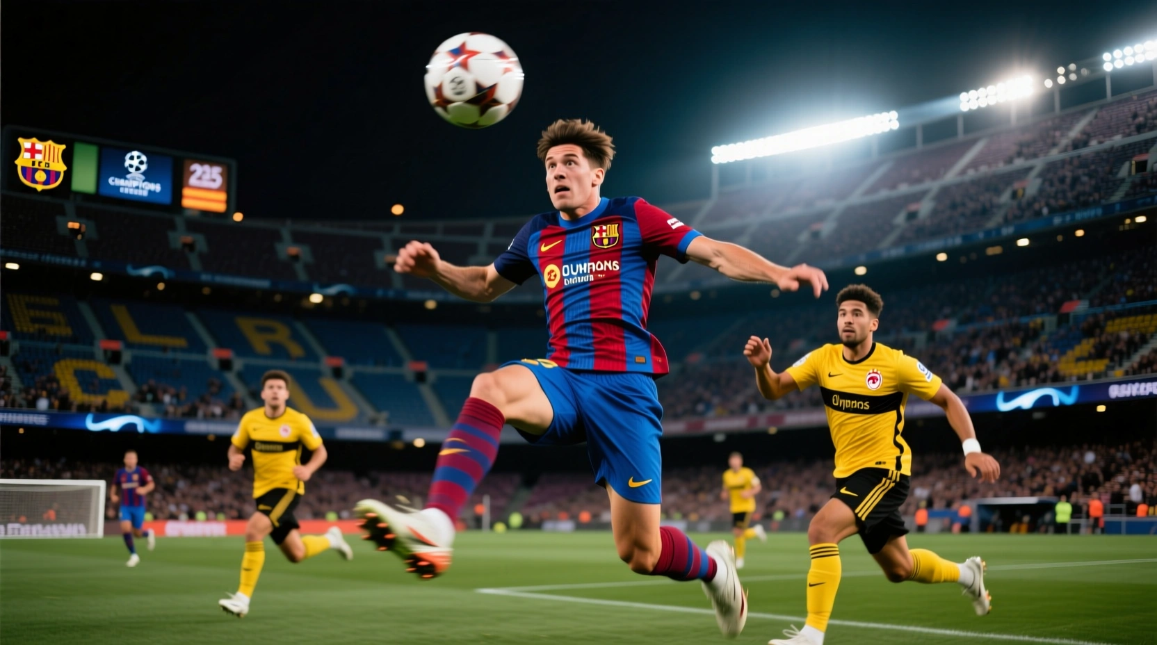 Barcelona Olympiakos 6 1 2025 Maç Özeti