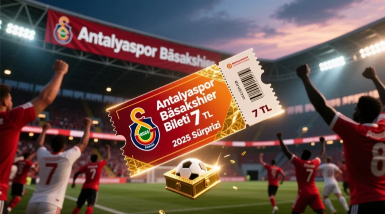 Antalyaspor Başakşehir bileti 7 TL 2025 sürprizi