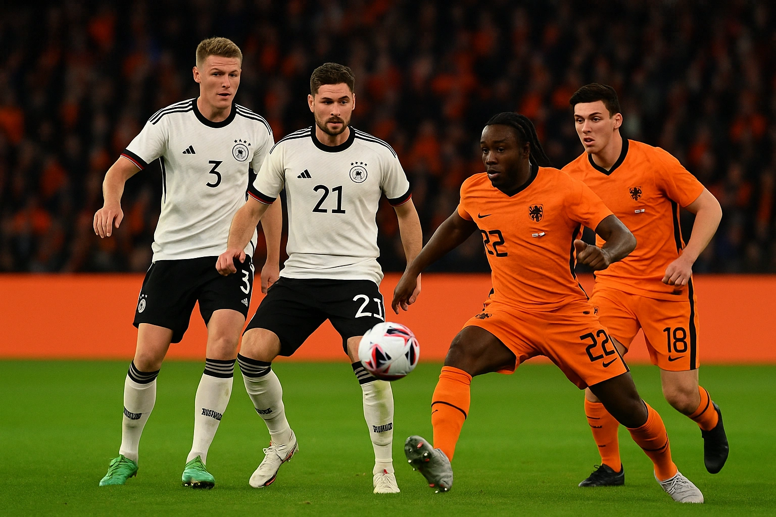 Almanya ve Hollanda Dünya Kupası Biletini Aldı