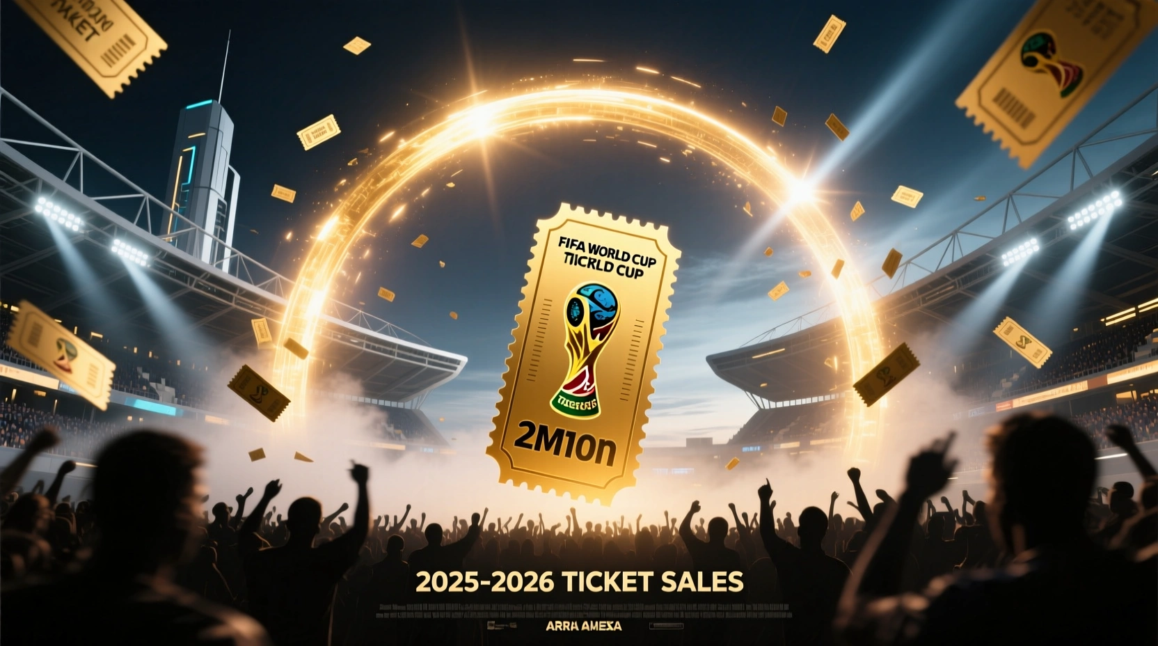 2025 2026 Dünya Kupası bilet satışında 2 milyon sınırı