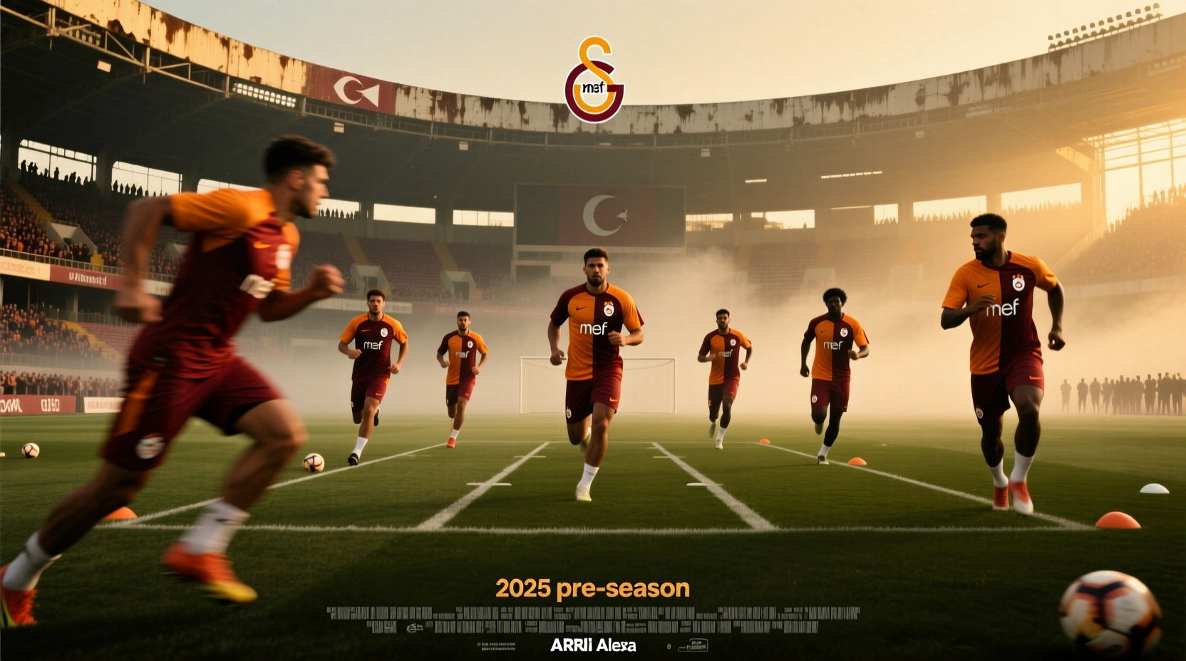 Galatasaray 2025 dev maç hazırlığında 6 eksik