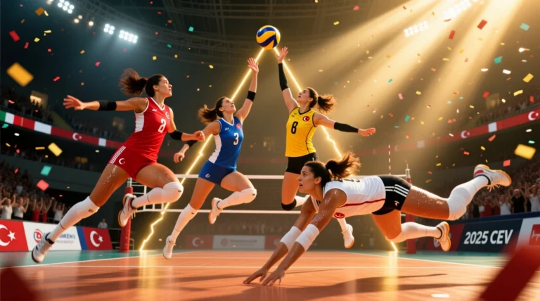 2025 CEV Kadınlar Ligi'nde Dört Türk Ekibi Sahada
