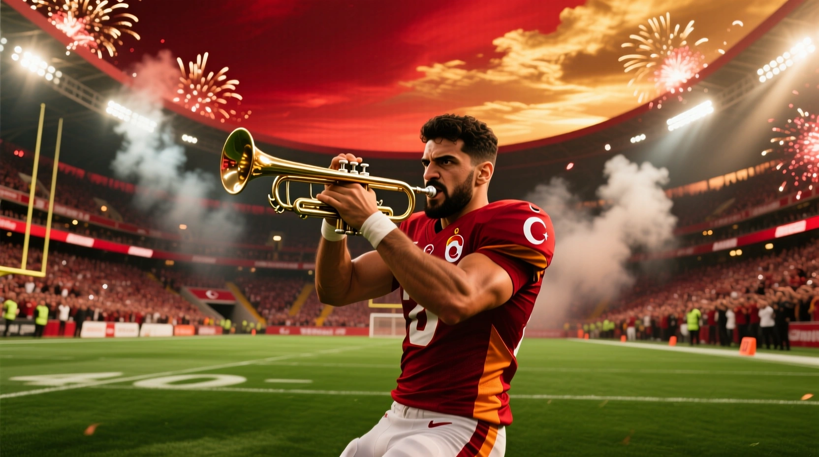 Derbide düdük Yasin Kol'un elinde