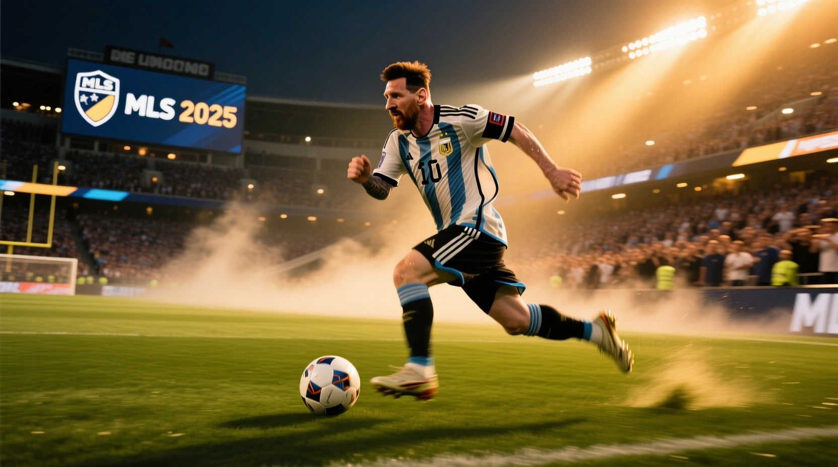 Messi MLS 2025'te tarihe geçti