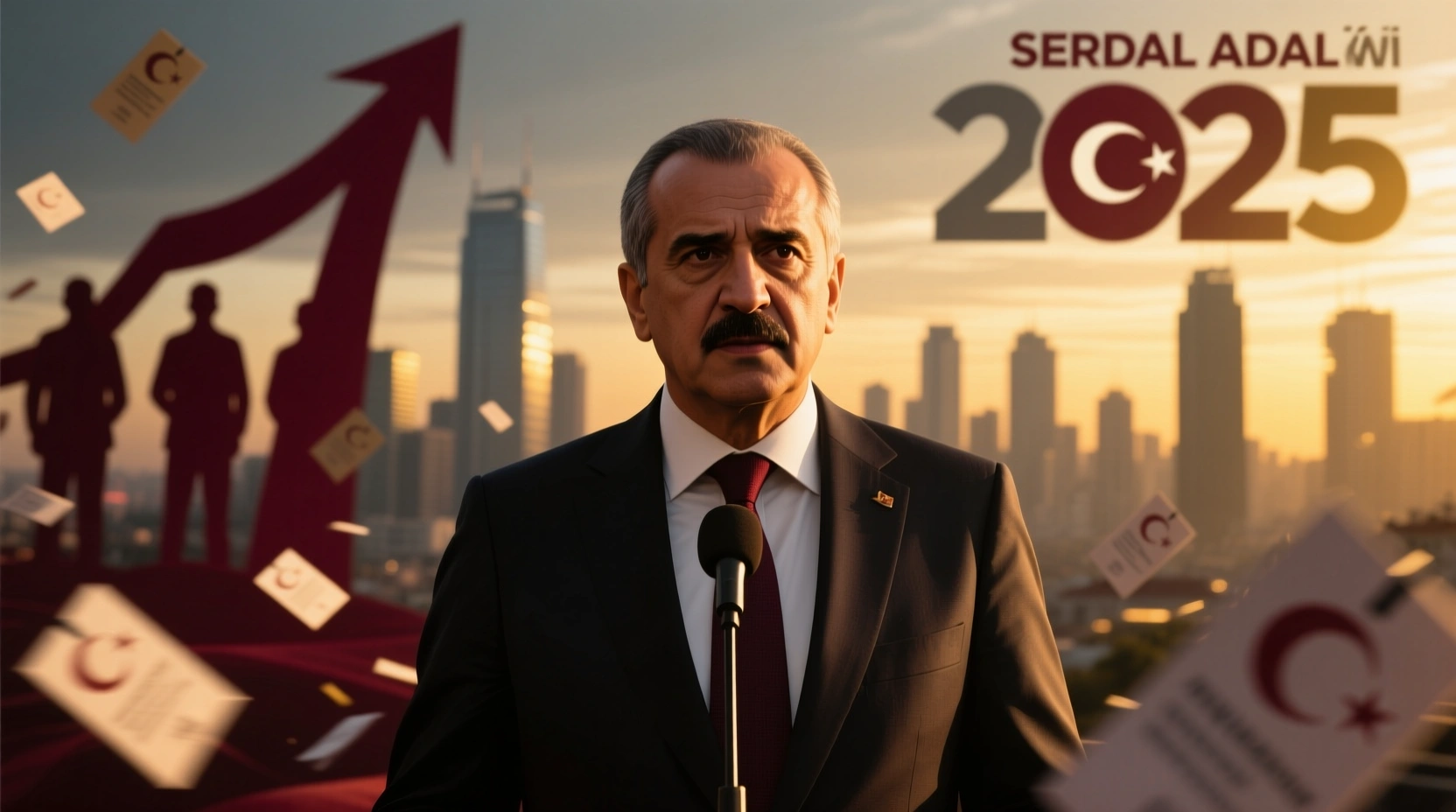 Serdal Adalı’dan mesaj Başkan olmak isteyen çıksın 2025