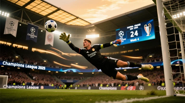 UEFA Şampiyonlar Ligi 2025 4. Hafta Bitti