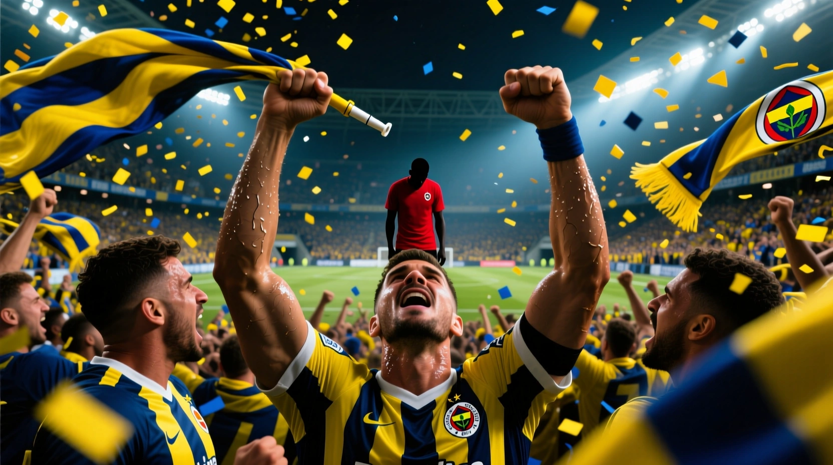 Fenerbahçe Kayserispor’u devirdi fark 1’e indi