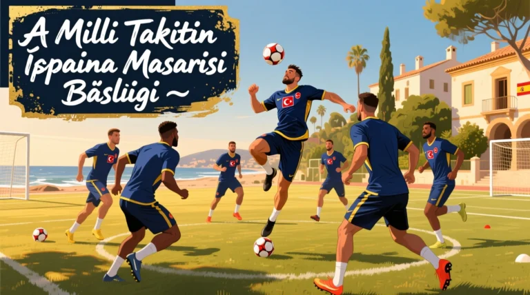 A Milli Takımın İspanya mesaisi başladı