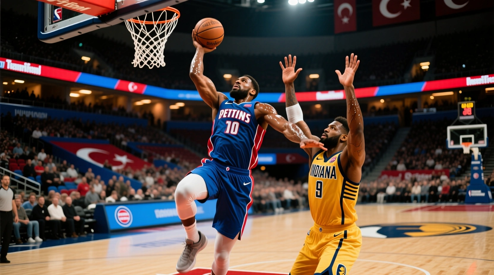 Pistons Pacers’ı geçerek seriyi 10 maça taşıdı