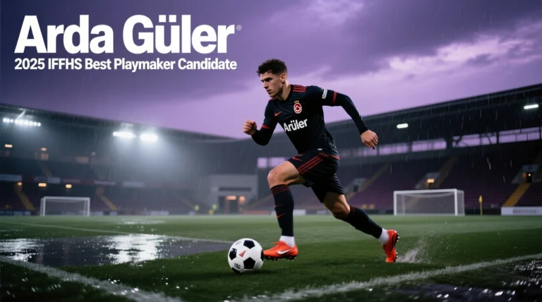 Arda Güler 2025 IFFHS En İyi Oyun Kurucusu Adayları Arasında