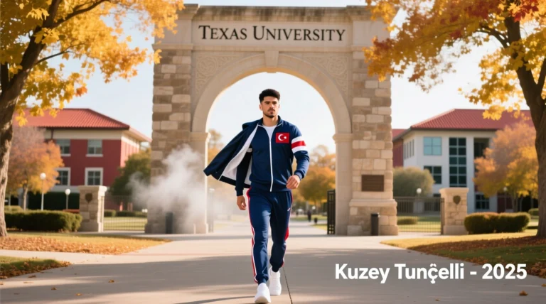 Kuzey Tunçelli Texas Üniversitesi’ne gidiyor 2025