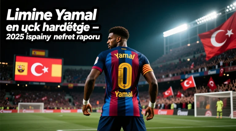 2025 İspanya nefret raporu Lamine Yamal en çok hedefte