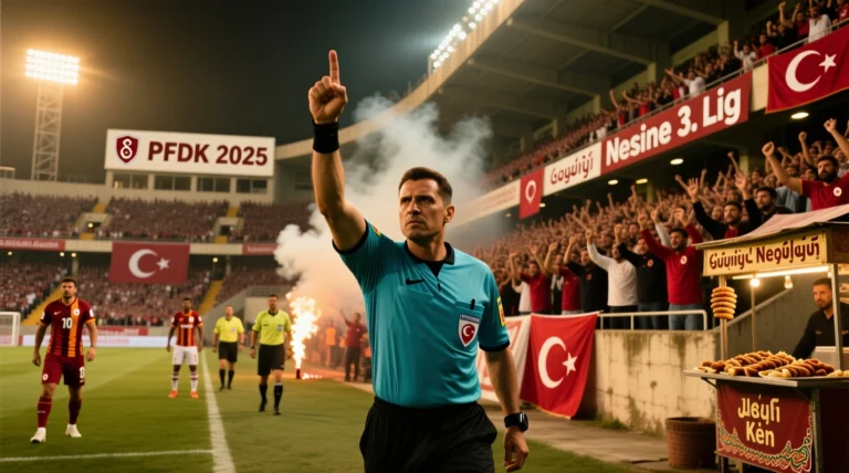 PFDK 2025 Nesine 3. Lig bahis soruşturması kararları