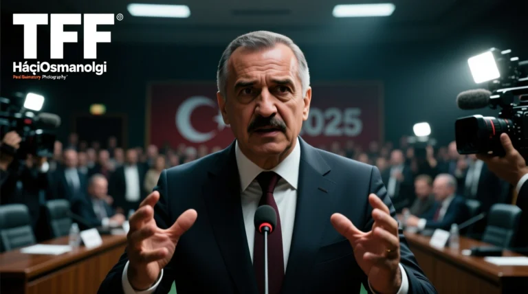 Bahis skandalı 2025 TFF Başkanı Hacıosmanoğlu açıklıyor