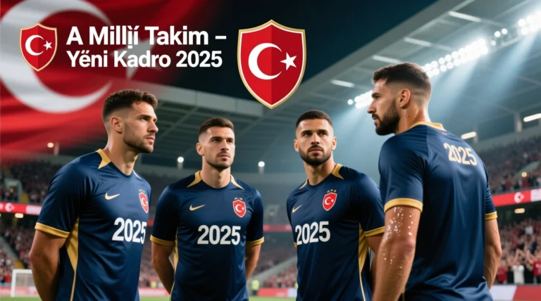 2025 A Millî Takım’da Aday Kadroda Değişiklik